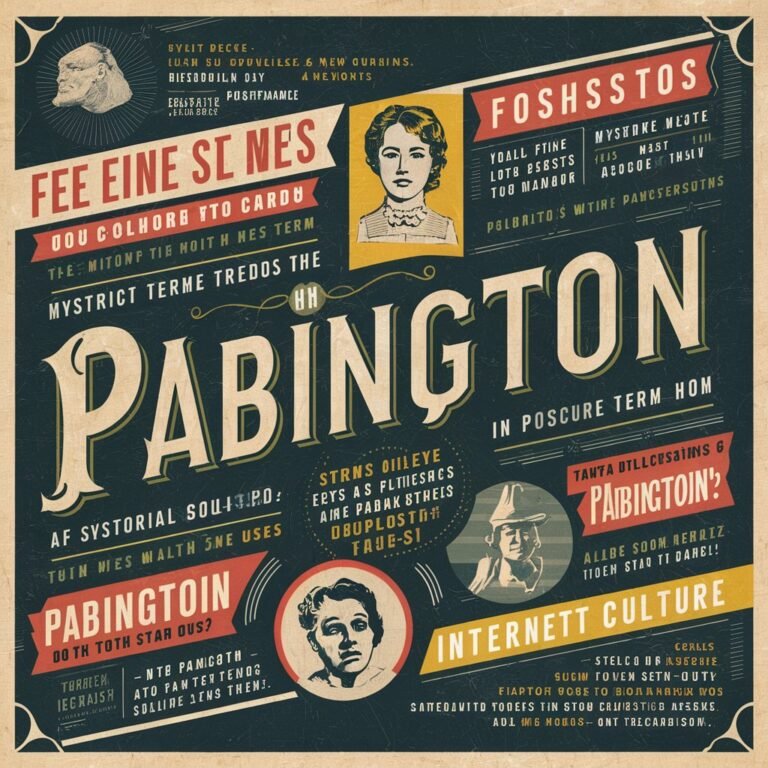 Pabington: Meaning, Background, Uses, and Why the Term Is Gaining Attention Pabington