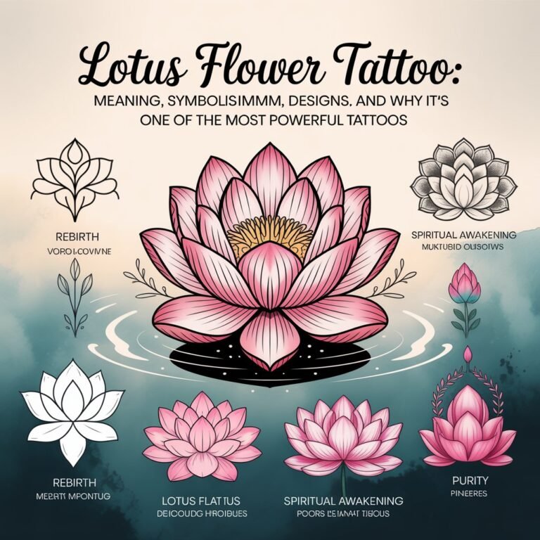Lotus Flower Tattoo