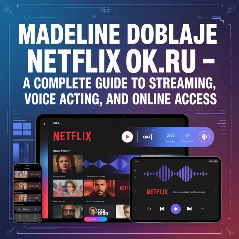 Madeline Doblaje Netflix OK.ru